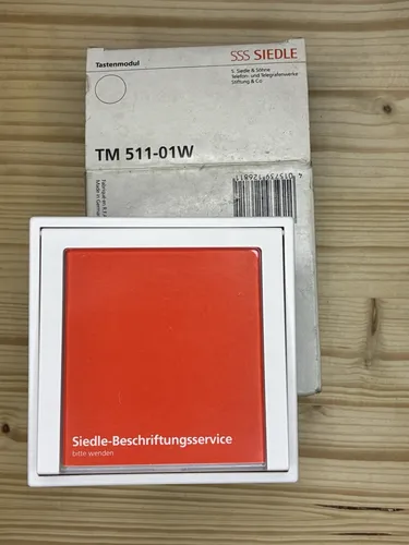 Siedle SIE TM 511-01W Tastenmodul 1-fach von Siedle