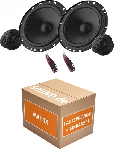 JUST SOUND JBL Stage2 64CFS Einbauset für VW Fox 5Z