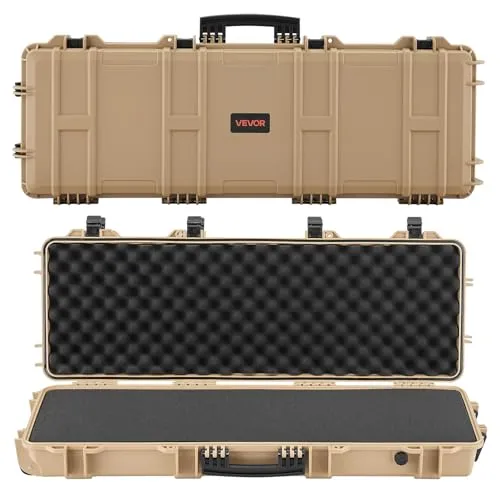 VEVOR Waffenkoffer mit Hartschale für Langwaffen von Vevor