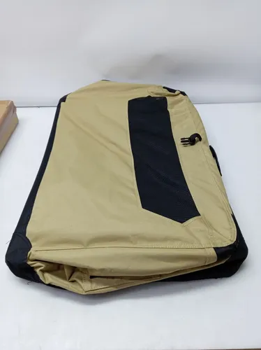 Amazon Basics Hundehuette 76 cm - Faltbare Hundehütte für Hunde bis 22,3 kg. Mit 2 Türen und netzstoffbelüfteten Fenstern für optimale Luftzirkulation. Schneller Aufbau ohne Werkzeug, ideal für den Transport und die Lagerung.