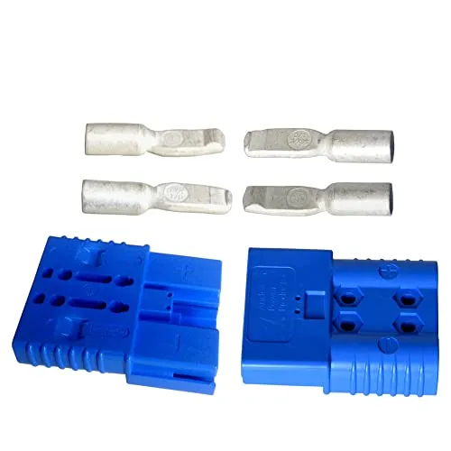 Anderson Batteriestecker SET Blau 48V SBE 160 Ampere 35mm² SBX/E 1/0 Blau 150 Volt