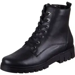 Waldläufer Adult 723801 102 001 - Damen Wanderschuhe in Schwarz, Gr. 40 - Hochwertige Echtleder Wanderschuhe für Damen, ideal für lange Wanderungen und komfortable Passform.