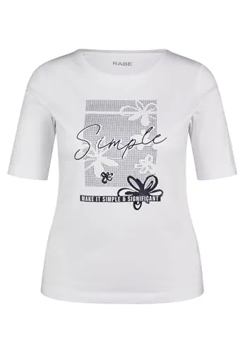 Rabe T-Shirt 4003-44 - T-Shirts für Damen, aus hochwertiger Baumwolle gefertigt für ultimativen Tragekomfort und einen modischen Look.