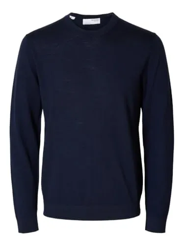 SELECTED HOMME Merinowoll Pullover für Herren von SELECTED HOMME