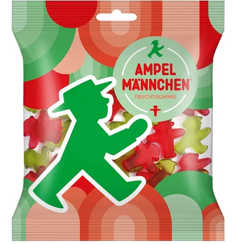 Ampelmännchen Fruchtgummis 160g DDR Ostprodukt Haribo Waldmeister Fruchtgummi