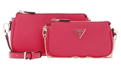 GUESS Noelle Umhängetasche, pink (magenta) - Umhängetaschen für maximale Flexibilität – im Set als Umhängetasche oder Schultertasche, ideal für den täglichen Gebrauch. Maße: 24 x 13 x 4,5 cm.