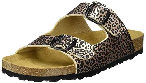 Lico Bioline Leo Damen Hausschuh, Rose, 41 EU - Damen-Hausschuhe mit schnallenfreiem Design, ideal für gemütliche Abende zu Hause und perfekte Passform dank flexiblem Obermaterial.