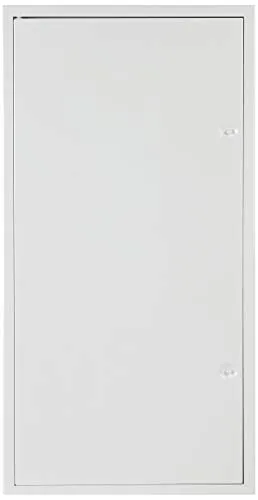 Upmann Revisionstür Z-Profil Primus weiß 400x800mm mit Vierkant, 1 Stück, 22159