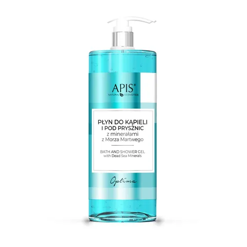 Duschgel Badelotion Shower Gel mit Mineralien aus dem Toten Meer OPTIMA Apis 1 L
