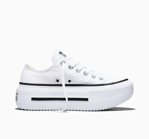 Converse CHUCK TAYLOR ALL STAR LIFT DOUBLE Sneaker - Stylische Sneaker für jeden Anlass: Die »CHUCK TAYLOR ALL STAR LIFT DOUBLE« bieten individuellen Tragekomfort und rutschfeste Gummi-Sohle für sicheren Halt. Ideal für lässige Looks und entspannte Freizeitaktivitäten.