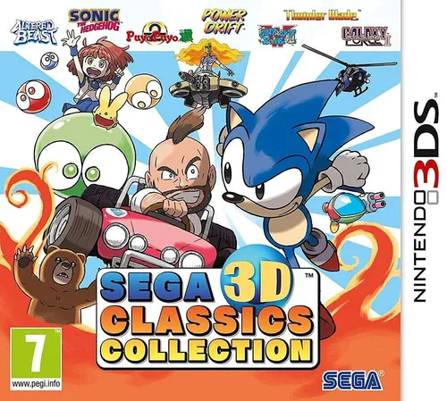 Nintendo 3DS Spiel Sega 3D Classics Collection mit 9 Retro Spielen Sonic etc NEU