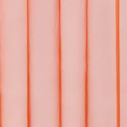 Bestlivings Dekoschal Noella mit Universalband Voile 2er Pack 140 x 245cm orange - möhre