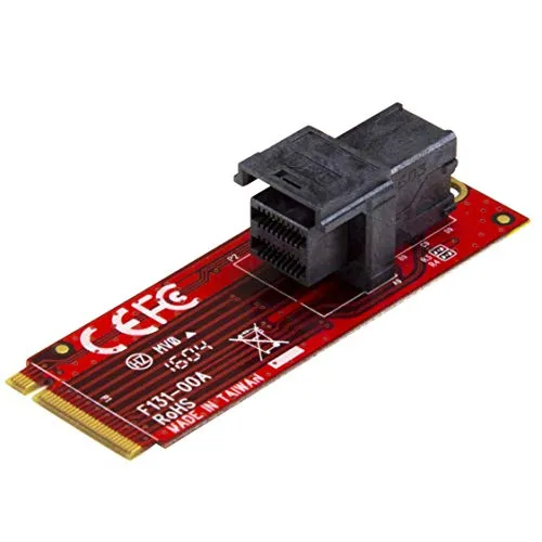 StarTech.com U.2 auf M.2 PCIe Adapterkarte von StarTech