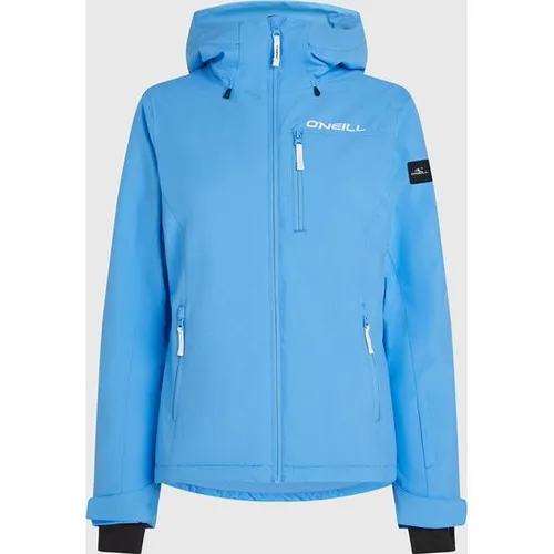 O'Neill Fwc'cruz Snow Jacket blue poppy (15090) M - Synthetische Damen Isolationsjacke für Skifahren und Snowboarden mit 10.000 mm Wassersäule, atmungsaktiv und umweltfreundlich dank PFC-freier Imprägnierung. Ideal für Komfort und Funktionalität auf und abseits der Piste.