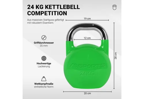 MSports® Kettlebell Kettlebell Competition 4 - 32 kg