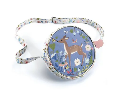 DJECO Handtasche runde Kinderhandtasche mit schönen Motiven von Djeco