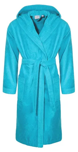 Class Home Collection - Luxuriöser Bademantel mit Kapuze aus 100% Baumwolle - Bademantel Frottee Unisex: Weich, saugstark und ideal für Spa & Zuhause. Hoher Tragekomfort dank reißfester Baumwolle, perfekt für entspannte Momente nach dem Duschen.