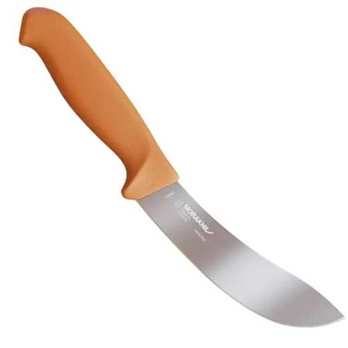 Morakniv® Hunting Skinnig (S) - Hochwertiges Jagdmesser - Jagdmesser mit fester Klinge aus rostfreiem schwedischem Recycling-Stahl, ergonomischer Griff für optimale Kontrolle und Halt, ideal für die Jagd.