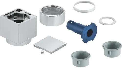 GROHE Aquadimmer Absperrgriff eckig, chrom