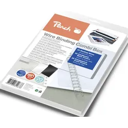 Peach Wire Binding Combi Box - 8mm, 60 Blatt von Peach