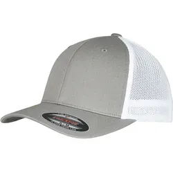 Flexfit Trucker Recycled Mesh Cap, grey/white, S/M