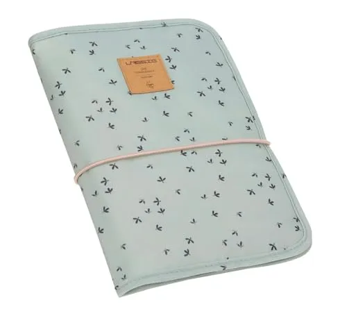 LÄSSIG Baby Windeltasche Changing Pouch Floral mint in grün von LÄSSIG