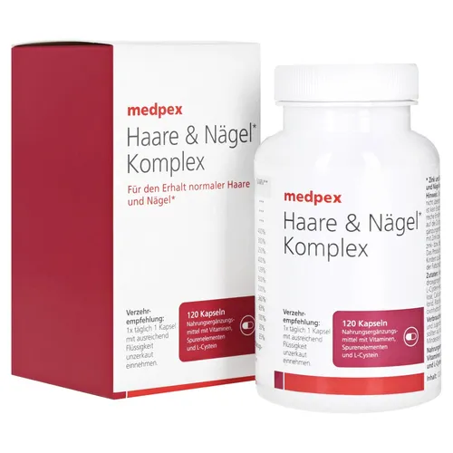 medpex Haare & Nägel Komplex 120 St