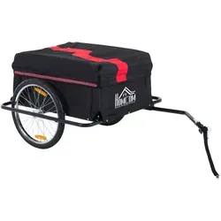 Fahrradanhänger Klappbar Lastenanhänger Mit Kupplung,transportwagen Bis 40 Kg Belastbar, Transportanhänger Anhänger Für Fahrrad Handwagen 140 X 88 X 60 Cm