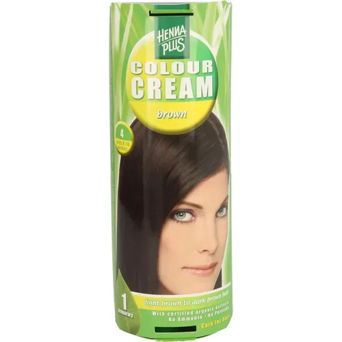 HENNAPLUS Colour Cream brown 4 60 ml PZN 00099234
