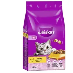 Whiskas Trockenfutter 7+ mit Huhn 1.9kg