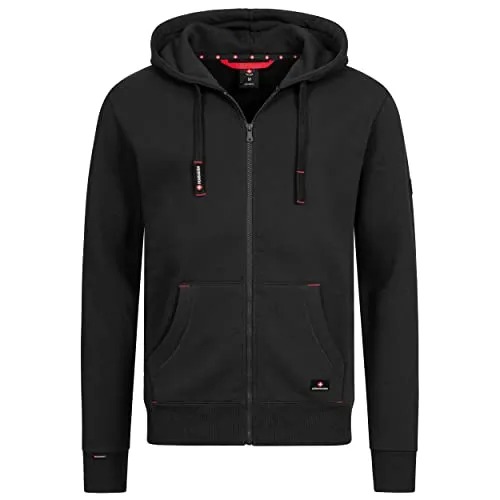 Produktbild Höhenhorn Woodberg Herren Hoodie Pullover Schwarz XXL