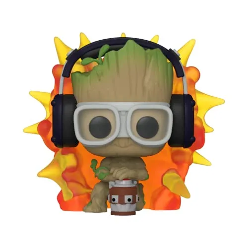 Marvel I Am Groot - Groot with Detonator 1195 - Funko Pop! Vinyl Figur