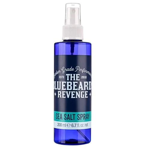 The Bluebeards Revenge, Meeressalzspray für Männer, Fügt Textur, Volumen und Halt zu Natürlichen Matt-Stilen Hinzu, Vegan Freundlich, 200ml
