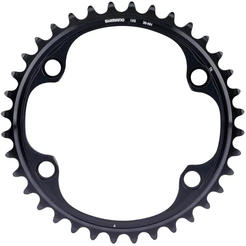Shimano Dura-Ace Kettenblatt FC-R9200 - 36 Zähne NH-Typ - Veloantrieb, hochwertiges Kettenblatt für präzise Schaltvorgänge und optimale Leistung beim Rennradfahren.