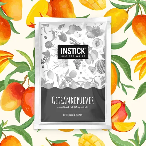 INSTICK Mango 1 Packung für 18 L zuckerfreies Getränk