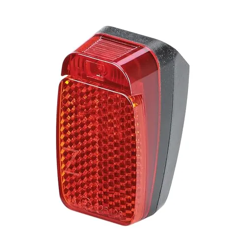 PROPHETE E-Bike LED-Rücklicht – Z-Reflektor integriert, geeignet für E-Bikes (6-48V) & E-Scooter, Schutzblechmontage, kompakte Bauweise, Montageweite 15 mm