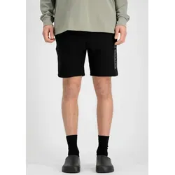 Alpha Industries Sweatshorts Alpha PP Short schwarz XXXL - Herren-Shorts aus elastischer Sweatware, modisch und pflegeleicht mit Logodruck und praktischen Eingrifftaschen. Ideal für entspannte Freizeitlooks!