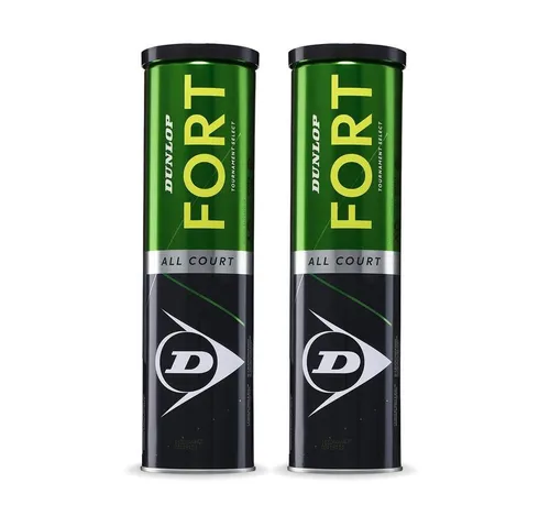 Dunlop Tennisball Fort Allcourt TS Dose 2x4er Bi-Pack