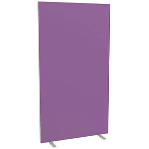 PAPERFLOW Trennwand easyScreen, lila 94,0 x 173,2 cm - Trennwand für Büro, Schule oder Restaurant, mit doppelseitiger stoffbespannter Oberfläche und schwer entflammbar, ideal für flexible Raumgestaltung.