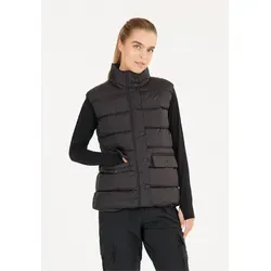 WHISTLER Steppweste Amaretto schwarz S (36)
