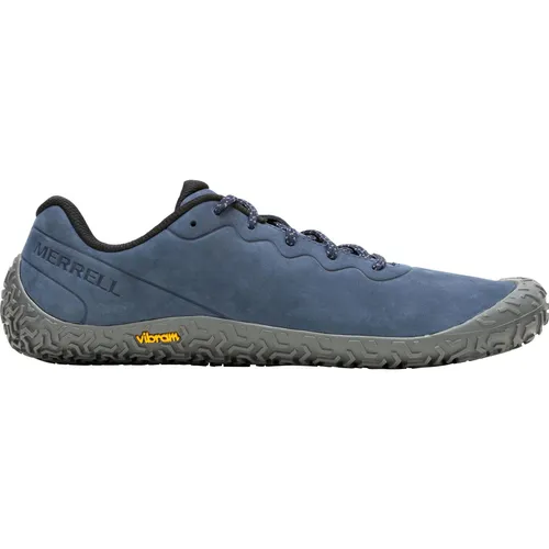 Merrell Herren Sneaker VAPOR GLOVE 6 LTR - SEA, 45 EU - Laufschuhe mit außergewöhnlicher Flexibilität und hervorragendem Grip, ideal für Trailrunning und Outdoor-Aktivitäten.
