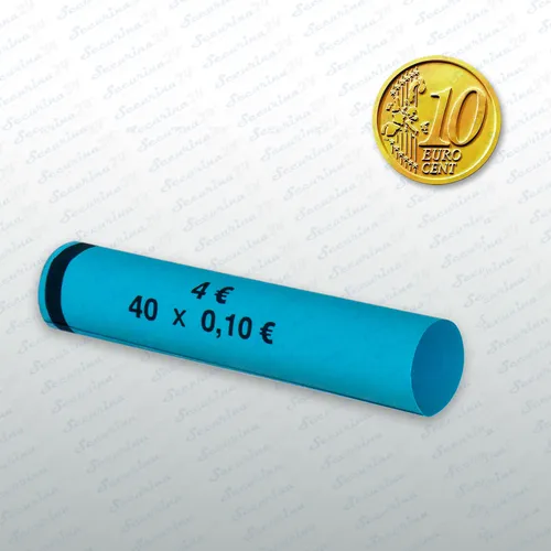 Münzhülsen  10 Cent  2700 Stück Münzrollen Großpackung von Securina24