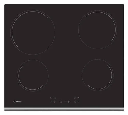 Candy Timeless CH64XB Einbau-Cerankochfeld, 4 Brenner, schwarz