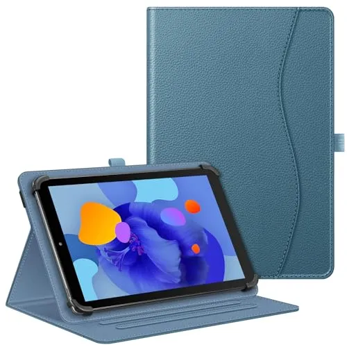 Fintie Tablet Universal Hülle für Whitedeer/Ainmel/DOOGEE U10/Tab A9 Pro/T10W/Vekoy 10 Zoll, SVITOO/DOOGEE U11 Pro/Tab G6/A9+ 11 Zoll, Multi-Winkel Hülle Universal für 9-11