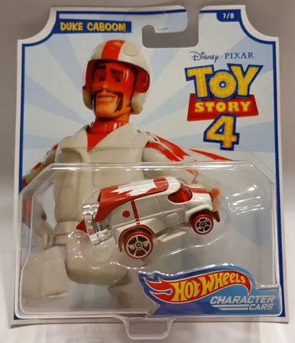 HOT WHEELS DISNEY PIXAR TOY STORY 4 DUKE CABOOM 7/8 CHARACTER CARS GCY59