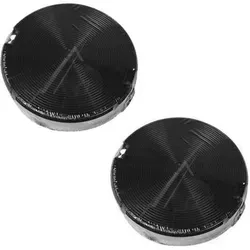 Ersatzteil - 2er Set Kohlefilter KITFC155 CR490 - - faber Smeg beko, airlux, zanussi, faure, electrolux, franke, aeg, progress, zanker, whirlpool,