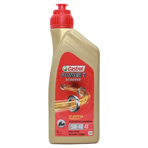 Castrol Motoröl Castrol POWER1 Scooter 4T 5W-40 15F54F von Castrol