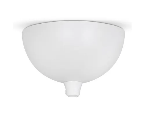 Lightstock Lampen-Verteiler Lampen Baldachin Halbrund, inkl. Klemmnippel für Befestigung am Kabel, Befestigung am Kabel - kein Bohren erforderlich