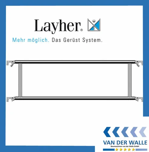 LAYHER Fahrgerüst Rollgerüstteil mit Doppelrückenlehne 1206.180
