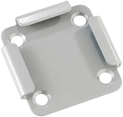 Royal Gardineer Zubehör zu Seitenmarkise Halterung: Bodenhalterung für Seitenmarkise, beige (Bodenmontage, Bodenplatte, Bodenbefestigung)